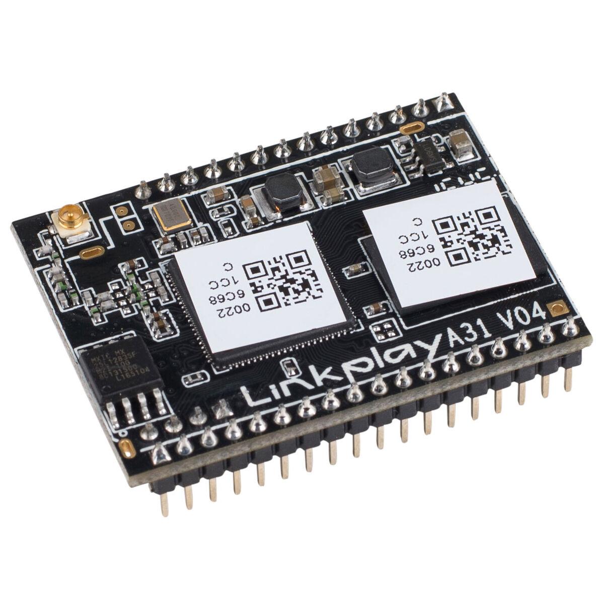 Linkplay A31 1T1R 2.4GHz IEEE b/g/n 300 Mbps 192kHz/24bit Digital Audio  Module